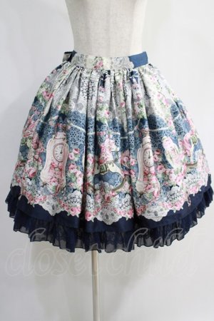 画像: Angelic Pretty / Belle Epoque Roseスカート Free ネイビー H-24-12-23-1025-AP-SK-NS-ZH