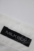 画像4: MILKBOY / MY WAYシャツ  白 H-24-12-23-061-MB-BL-KB-ZH (4)