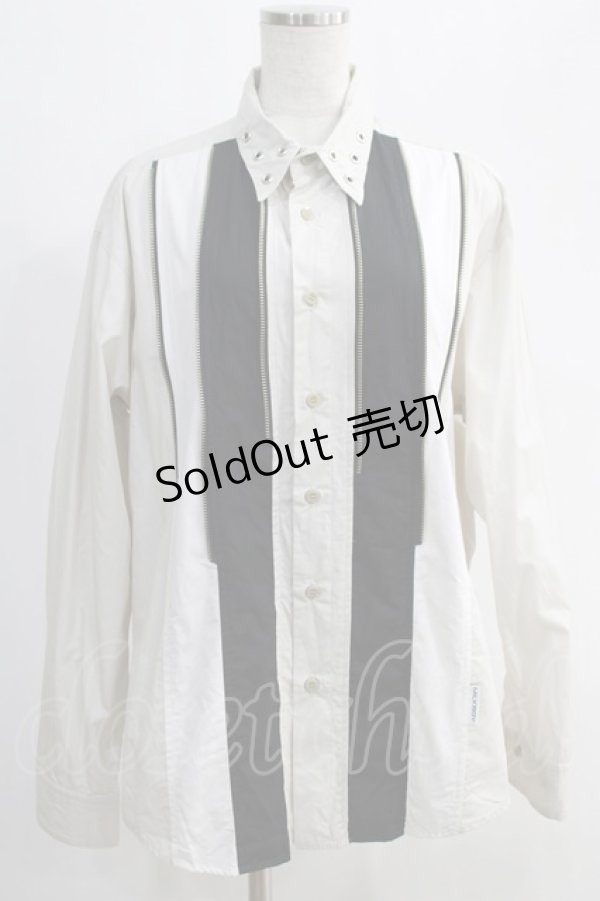 画像1: MILKBOY / ZIP DECO SHIRTS  ベージュ H-24-12-23-062-MB-BL-KB-ZH (1)