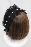 画像2: Angelic Pretty / リリカルバニーレースヘッドドレス  ブラック H-24-12-24-1006-AP-ZA-NS-ZH (2)