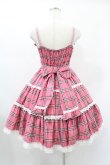 画像2: Angelic Pretty / 肩リボンジャンパースカート Free ピンク H-24-12-24-1023-AP-OP-NS-ZH (2)