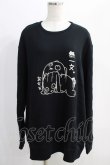 画像1: NieR Clothing / プリントSWEAT  2XL 黒 H-24-12-26-048-PU-TO-KB-ZH (1)