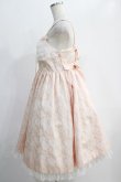 画像2: Angelic Pretty / Silky Fleurジャンパースカート Free ピンク H-24-12-26-1048-AP-OP-NS-ZH (2)