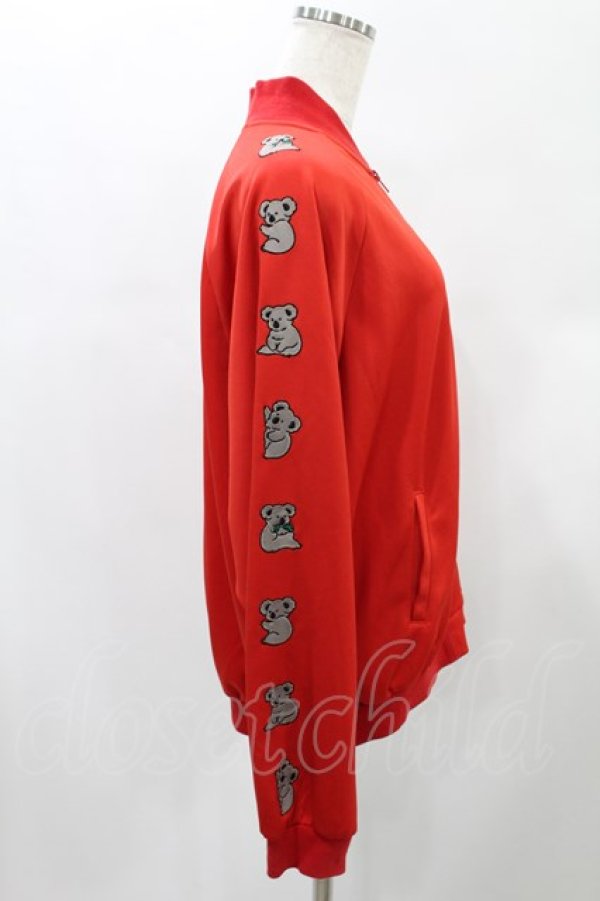 画像3: Candy Stripper / HUG HUG KOALA JERSEY BLOUSON  赤 H-24-12-28-024-PU-JA-KB-ZH (3)