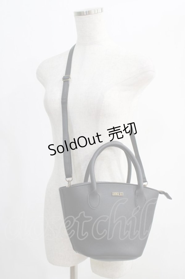 画像1: ANNA SUI / ショルダーバッグ  ブラック H-24-12-29-1011-PU-BG-NS-ZH (1)