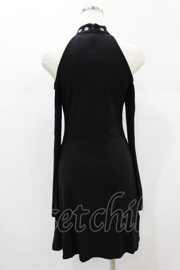 画像2: KILL STAR / HELTER LONG SLEEVE DRESS XS ブラック H-24-12-29-2028-SL-OP-KB-ZH (2)