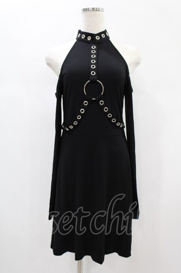 画像1: KILL STAR / HELTER LONG SLEEVE DRESS S ブラック H-24-12-29-2029-SL-OP-KB-ZH (1)