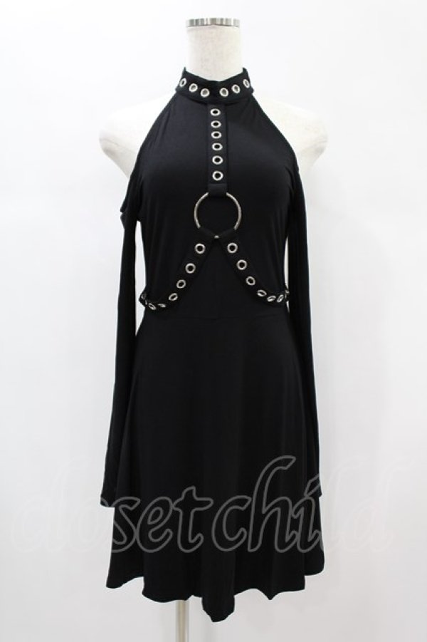 画像1: KILL STAR / HELTER LONG SLEEVE DRESS S ブラック H-24-12-29-2030-SL-OP-KB-ZH (1)