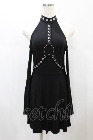 画像: KILL STAR / HELTER LONG SLEEVE DRESS XS ブラック H-25-01-02-2003-SL-OP-KB-ZH