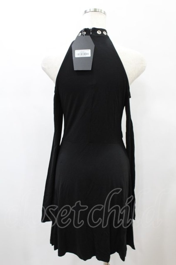 画像2: KILL STAR / HELTER LONG SLEEVE DRESS XS ブラック H-25-01-02-2003-SL-OP-KB-ZH (2)