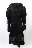 画像2: KILL STAR / EVAROSE BROCADE COAT L ブラック H-25-01-02-2041-SL-CO-KB-ZH (2)