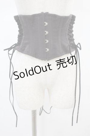 画像: ATELIER PIERROT / Decay Gauze Corset  Gray H-25-01-02-019-EL-TO-KB-ZH