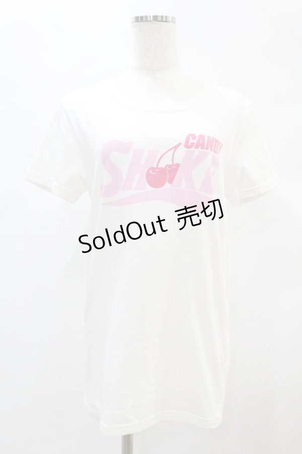 画像1: Candy Stripper / CANDY SHAKE TEE 2 OFF WHITE H-25-01-06-039-PU-TO-KB-ZT258 (1)