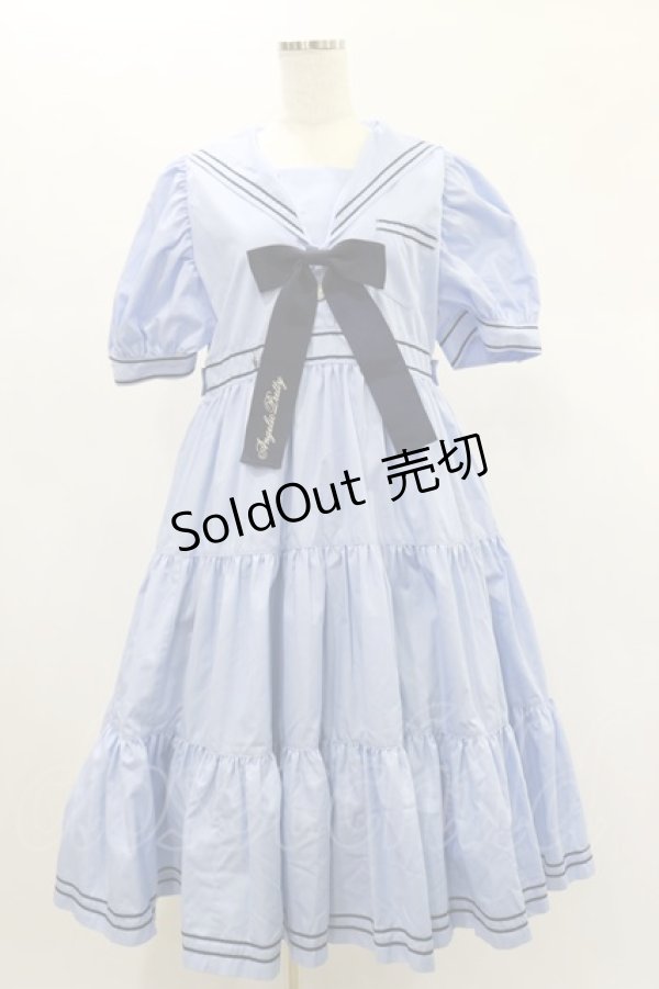 画像1: Angelic Pretty / Dolly Sailorワンピース Free サックス H-25-01-08-009-AP-OP-NS-ZH (1)