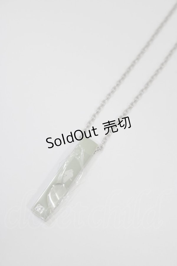 画像1: NieR Clothing / PLATE NECKLACE  シルバー H-25-01-09-046-PU-AC-KB-ZH (1)