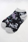 画像1: NieR Clothing / 靴下   H-25-01-09-016-PU-ZA-KB-ZH (1)