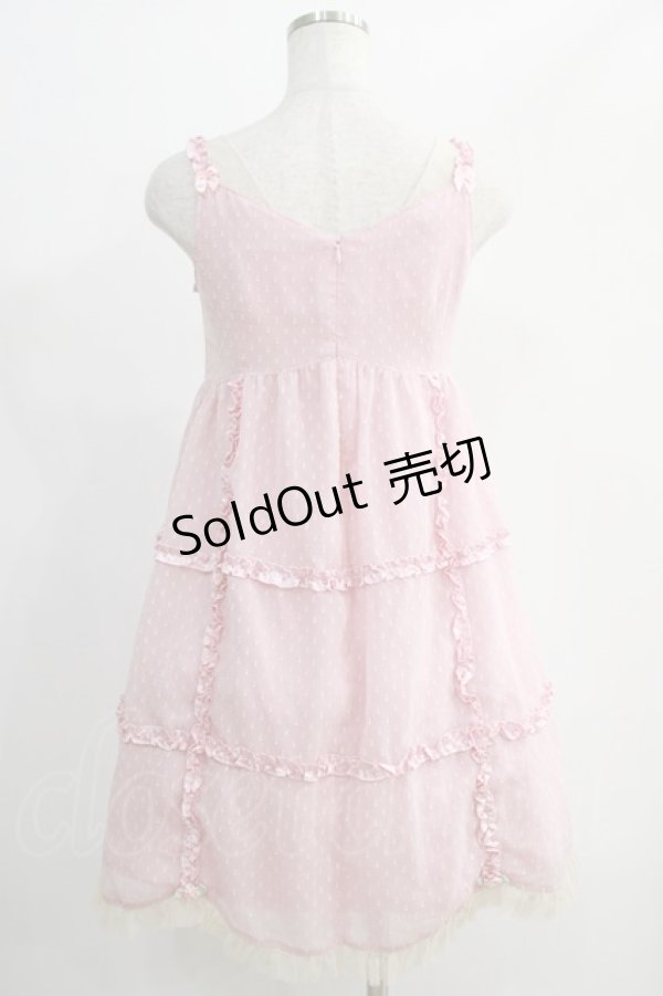 画像3: MILK / ROSEアーチェリーDRESS  ピンク H-25-01-10-004-ML-OP-KB-ZH (3)