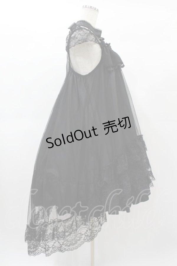 画像3: majoh / LACE UP BABY DOLL DRESS  ブラック H-25-01-10-1017-0-OP-KB-ZH (3)