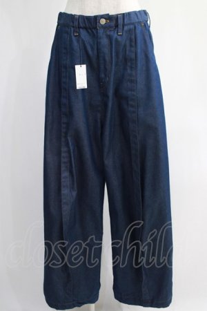 画像: MILKBOY / STAND TUCK PANTS  ネイビー H-25-01-10-023-MB-PA-KB-ZH