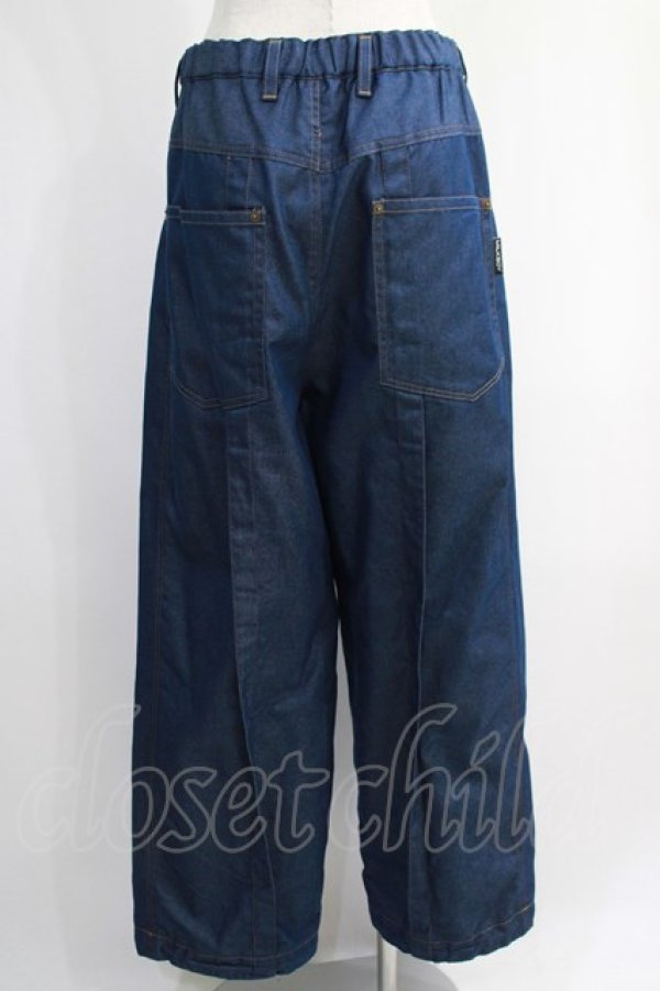 画像3: MILKBOY / STAND TUCK PANTS  ネイビー H-25-01-10-023-MB-PA-KB-ZH (3)