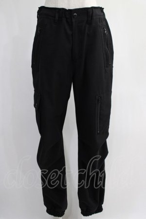 画像: MILKBOY / CARGO JOGGER PANTS  ブラック H-25-01-10-025-MB-PA-KB-ZH