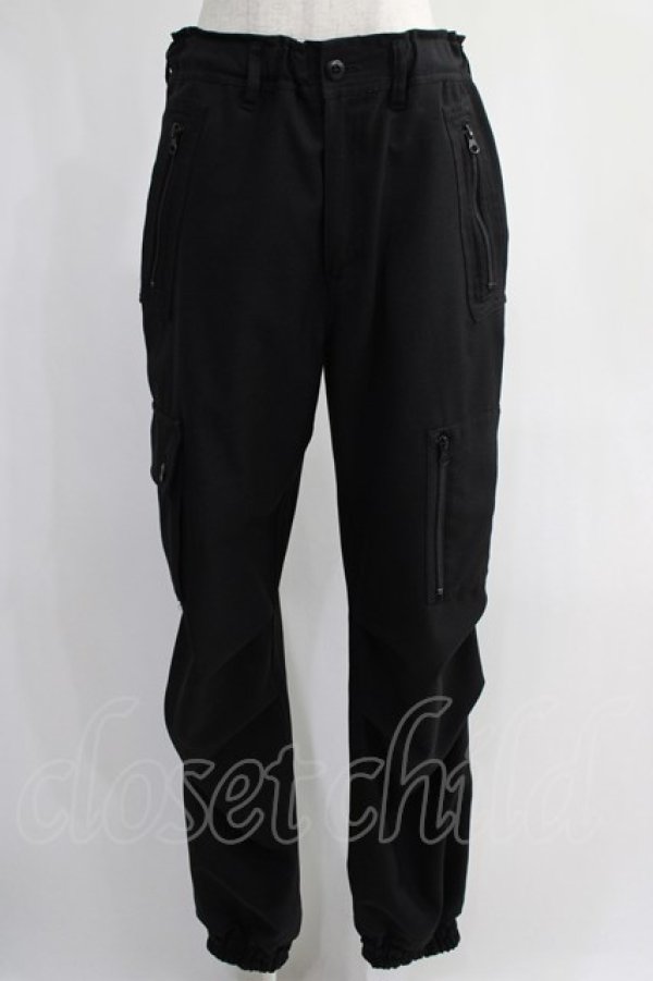 画像1: MILKBOY / CARGO JOGGER PANTS  ブラック H-25-01-10-025-MB-PA-KB-ZH (1)