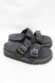 画像2: Dr.Martens （Getta Grip） / MYLESレザーサンダル UK4（約23cm） 黒 H-25-01-11-1036-PU-SH-KB-ZH (2)