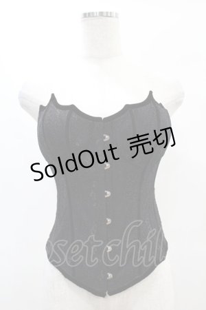 画像: PUNK RAVE / Gothic Bat Wing Corset S 黒 H-25-01-12-1043-PU-TO-KB-ZH