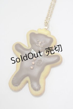 画像: Q-pot. / Bear Sugar Cookie Necklace   H-25-01-15-061-QP-AC-KB-ZH