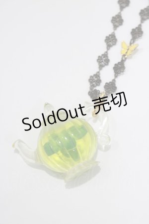 画像: Q-pot. / Mint tea Pot Necklace   H-25-01-15-077-QP-AC-KB-ZH