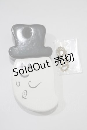 画像: Q-pot. / Halloween Ghost Float Key Holder   H-25-01-15-018-QP-ZA-KB-ZH