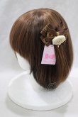 画像2: Angelic Pretty / Melt Crown Chocolateバレッタ  ブラウン H-25-01-17-060-AP-AC-NS-ZH (2)