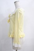 画像2: Angelic Pretty / 大きめレースのカットカーディガン Free イエロー H-25-01-17-023-AP-TO-NS-ZH (2)