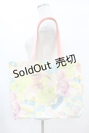 画像: Candy Stripper / TEDDY TOTE  ピンク H-25-01-18-1018-PU-BG-KB-ZH