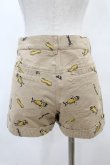 画像2: Candy Stripper / PEANUTS SHORT PANTS S ベージュ H-25-01-18-1035-PU-PA-KB-ZH (2)