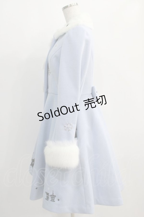 画像2: Secret Honey / Snow Design Coat(Alice in Wonderland ver) Free サックス H-25-01-18-007-CA-CO-NS-ZH (2)