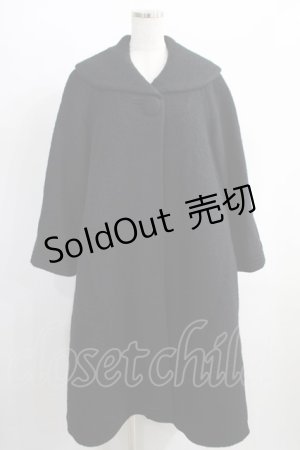 画像: MILK / FRAMBOISE COAT  ブラック H-25-01-19-1026-ML-CO-KB-ZH