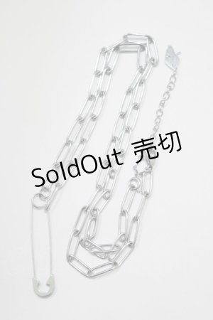 画像: NieR Clothing / NieR PIN NECKLACE  シルバー H-25-01-19-1078-PU-AC-KB-ZH