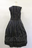 画像2: Jane Marple Dans Le Salon / Old England stripe coronation dress  ネイビー H-25-01-20-1058-JM-OP-KB-ZH (2)