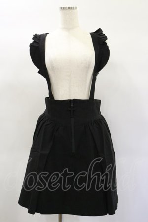 画像: KILL STAR / YUNA SUSPENDER SKIRT S ブラック H-25-01-20-1033-SL-SK-KB-ZH