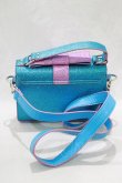 画像3: Candy Stripper / MY LITTLE CANDY RIBBON LAME HAND BAG  BLUE LAME×LAVENDER LAME H-25-01-21-1077-PU-BG-KB-ZH (3)