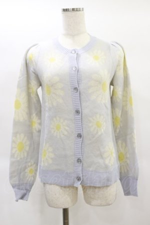 画像: Candy Stripper / DAISY KNIT CARDIGAN  サックス H-25-01-21-060-PU-TO-KB-ZH