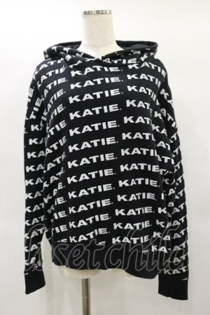 画像: Katie / KATIE LOGO FAB BIG HOODIE  黒 H-25-01-22-017-LO-TO-KB-ZH