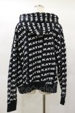 画像2: Katie / KATIE LOGO FAB BIG HOODIE  黒 H-25-01-22-017-LO-TO-KB-ZH (2)