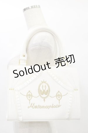 画像: metamorphose / カメオ刺繍BAG  オフ H-25-01-23-102-ME-BG-NS-ZH