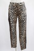 画像1: HYSTERIC GLAMOUR / LEOPARD柄スリムパンツ 28インチ ブラウン H-25-01-23-3030-PU-PA-KB-ZH (1)