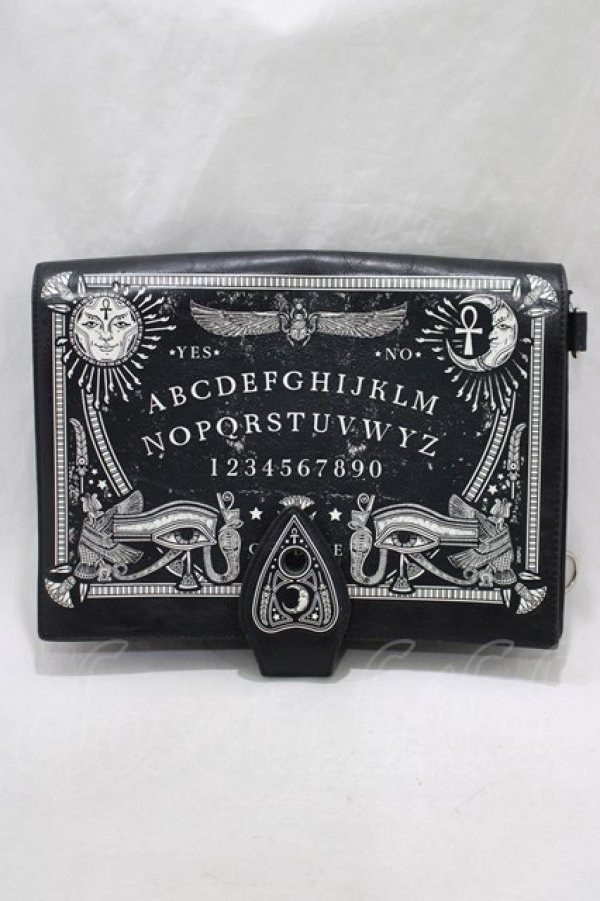 画像1: Restyle / OUIJA BOARD BAG  黒 H-25-01-23-3045-GO-BG-KB-ZH (1)