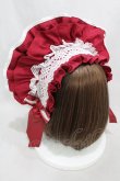 画像2: Angelic Pretty / ドレスアップブリム付カチューシャ  レッド H-25-01-26-1016-AP-AC-NS-ZH (2)