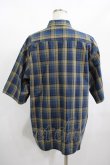 画像3: MILKBOY / CHECKED BOX SHIRTS  ブルーチェック H-25-01-26-019-MB-BL-KB-ZT389 (3)