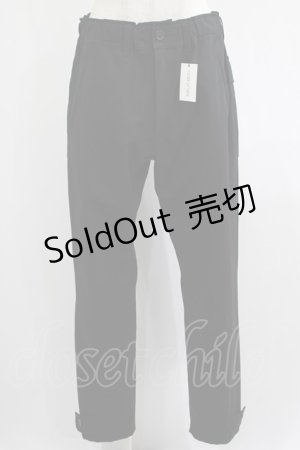 画像: MILKBOY / TAB PANTS  ブラック H-25-01-26-024-MB-PA-KB-ZH